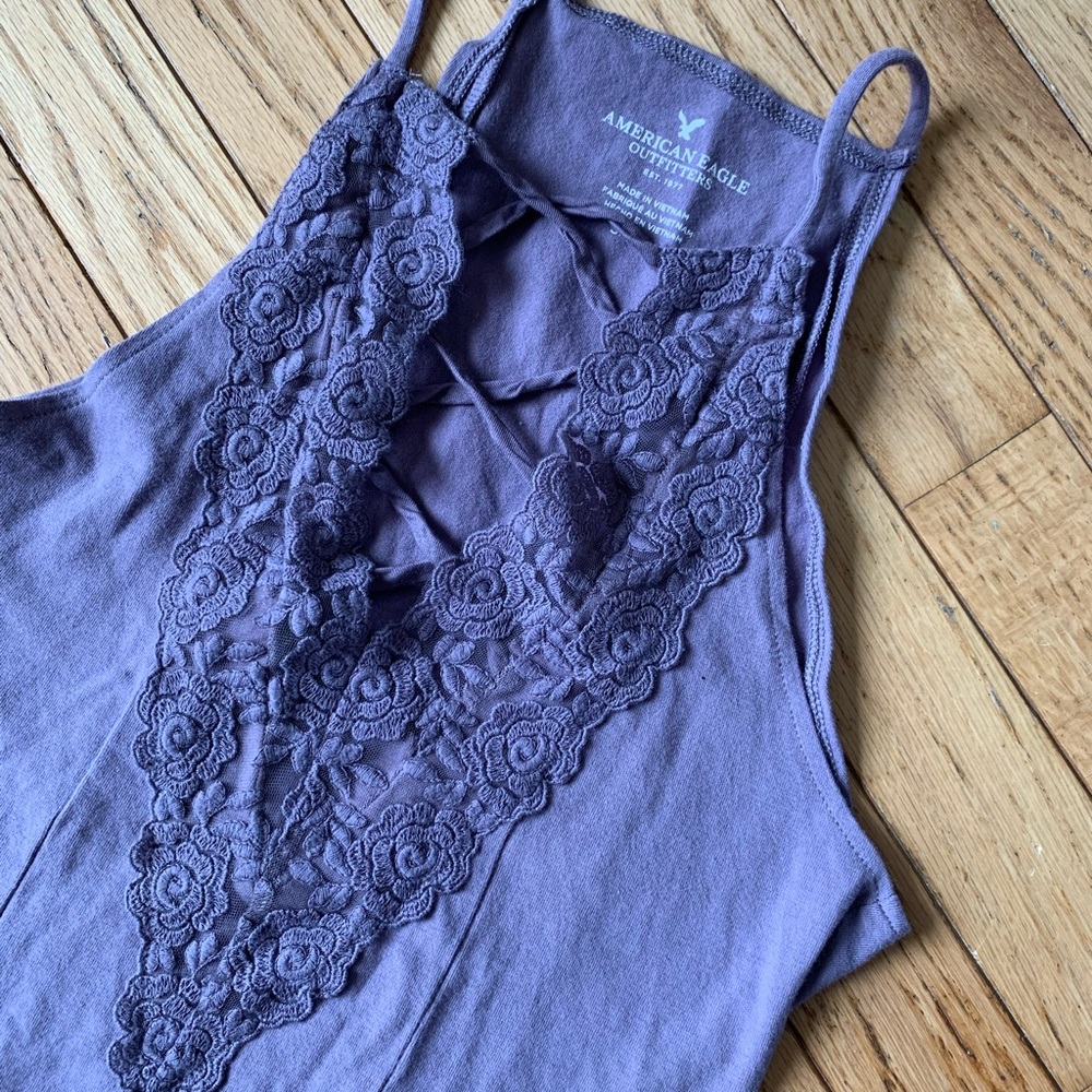 Purple AEO Bodysuit
